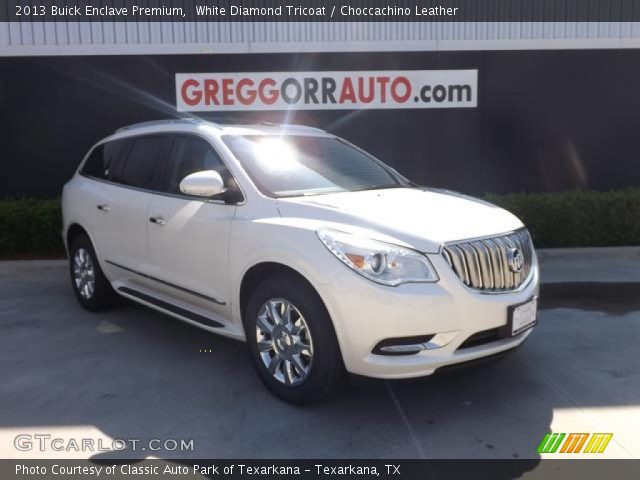 2013 Buick Enclave Premium in White Diamond Tricoat