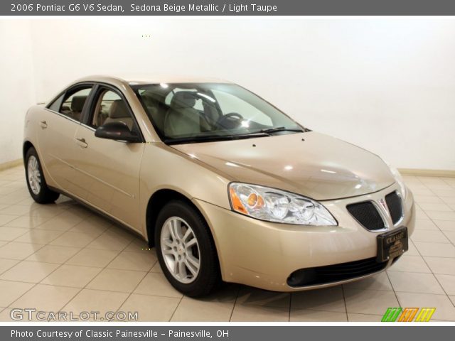 2006 Pontiac G6 V6 Sedan in Sedona Beige Metallic