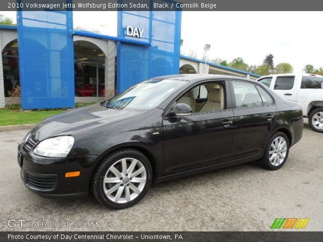 2010 Volkswagen Jetta Wolfsburg Edition Sedan in Black