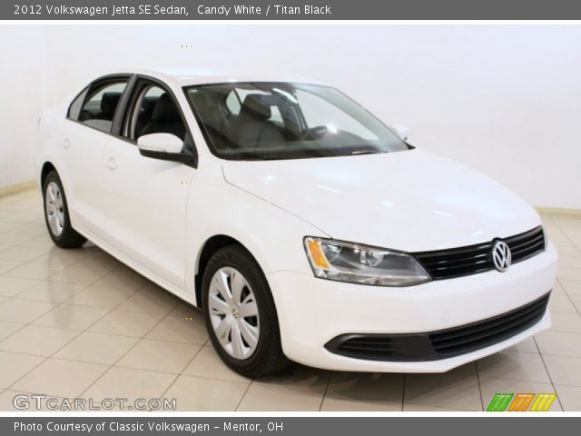 2012 Volkswagen Jetta SE Sedan in Candy White
