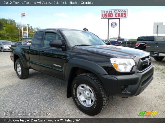 2012 Toyota Tacoma V6 Access Cab 4x4 in Black