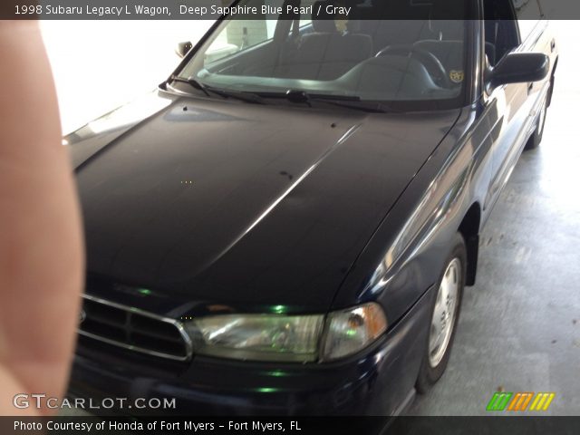 1998 Subaru Legacy L Wagon in Deep Sapphire Blue Pearl