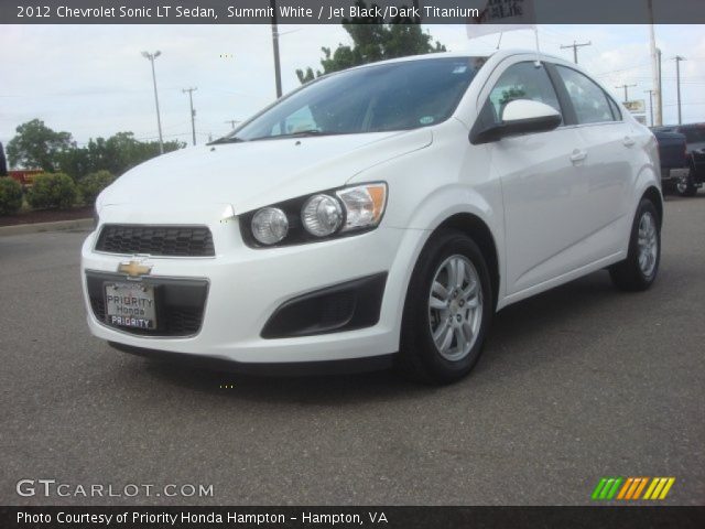 2012 Chevrolet Sonic LT Sedan in Summit White