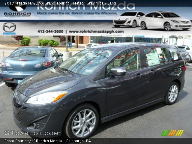 2013 Mazda MAZDA5 Grand Touring in Meteor Gray Mica