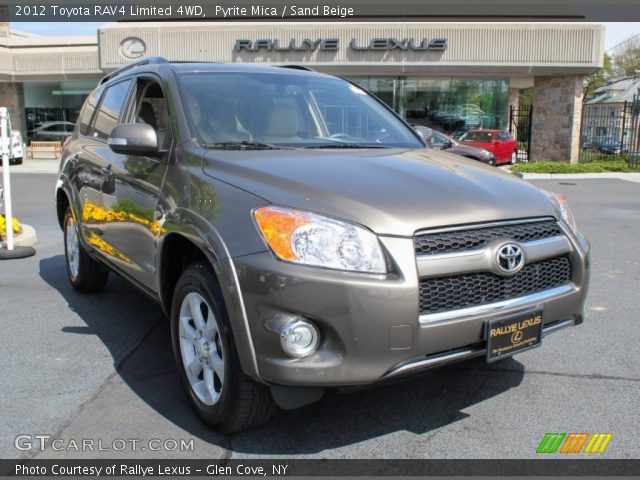 2012 Toyota RAV4 Limited 4WD in Pyrite Mica