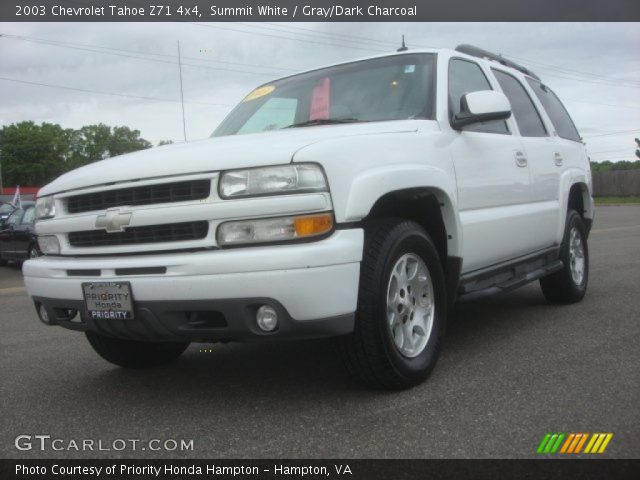 2003 Chevrolet Tahoe Z71 4x4 in Summit White