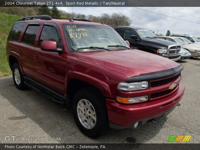 2004 Chevrolet Tahoe Z71 4x4 in Sport Red Metallic