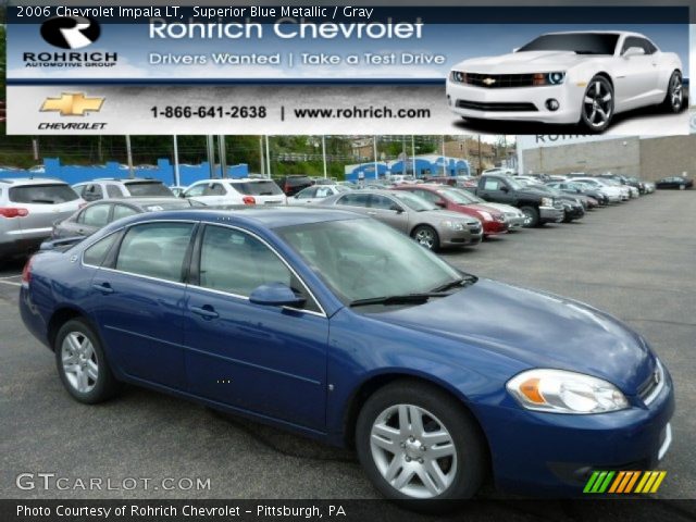 2006 Chevrolet Impala LT in Superior Blue Metallic