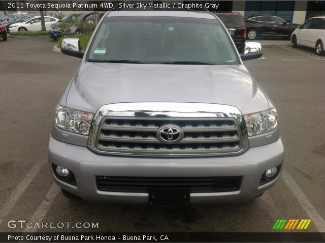 2011 Toyota Sequoia Platinum 4WD in Silver Sky Metallic