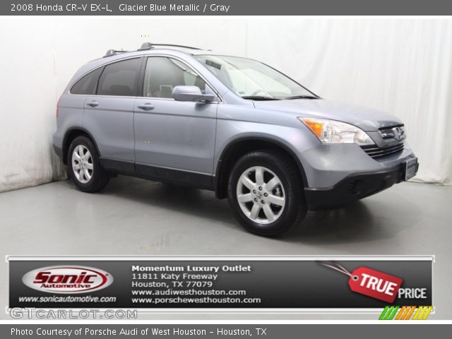2008 Honda CR-V EX-L in Glacier Blue Metallic