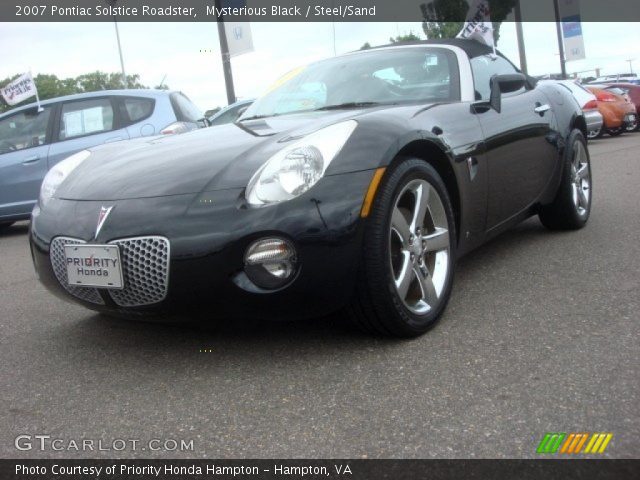 2007 Pontiac Solstice Roadster in Mysterious Black