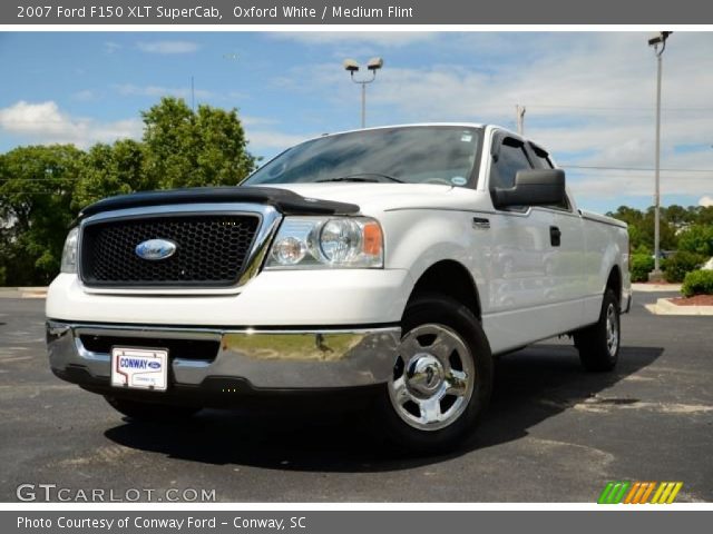 2007 Ford F150 XLT SuperCab in Oxford White