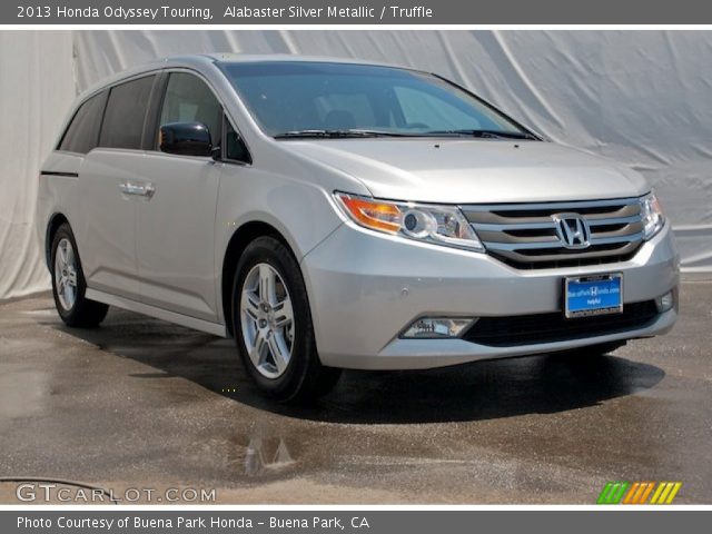 2013 Honda Odyssey Touring in Alabaster Silver Metallic