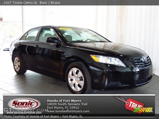 2007 Toyota Camry LE in Black