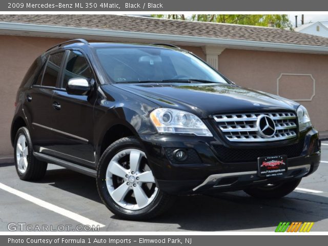 2009 Mercedes-Benz ML 350 4Matic in Black