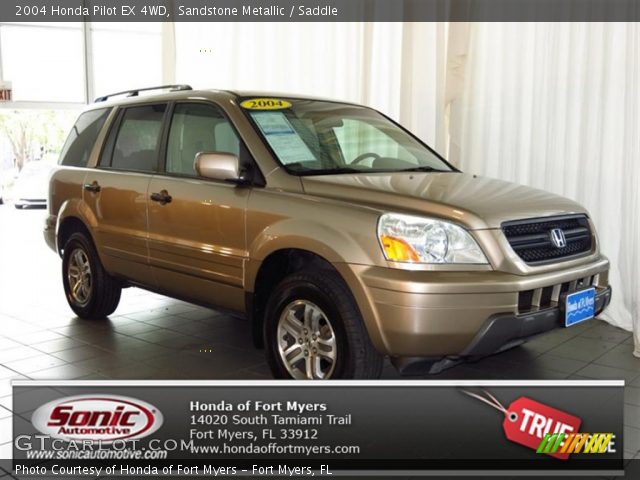 2004 Honda Pilot EX 4WD in Sandstone Metallic