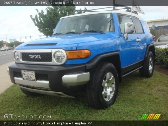 2007 Toyota FJ Cruiser 4WD in Voodoo Blue