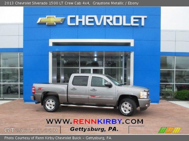 2013 Chevrolet Silverado 1500 LT Crew Cab 4x4 in Graystone Metallic