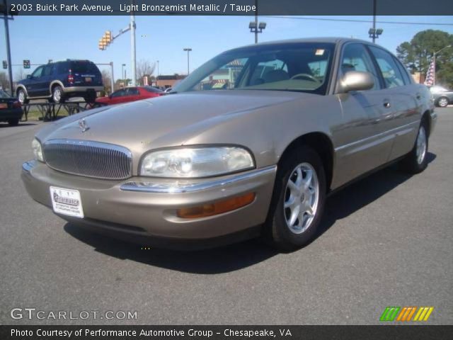 2003 Buick Park Avenue  in Light Bronzemist Metallic