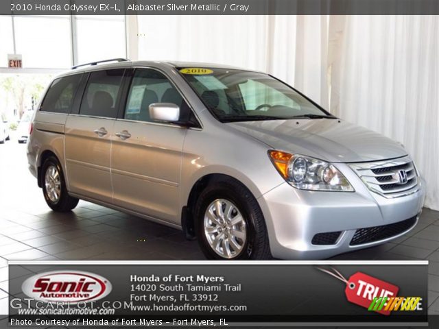 2010 Honda Odyssey EX-L in Alabaster Silver Metallic