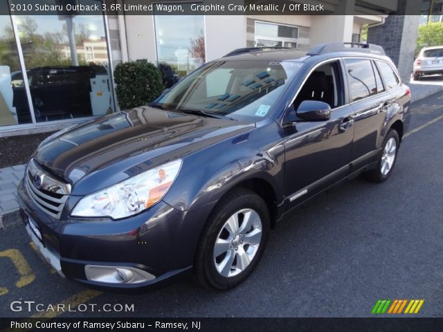 2010 Subaru Outback 3.6R Limited Wagon in Graphite Gray Metallic