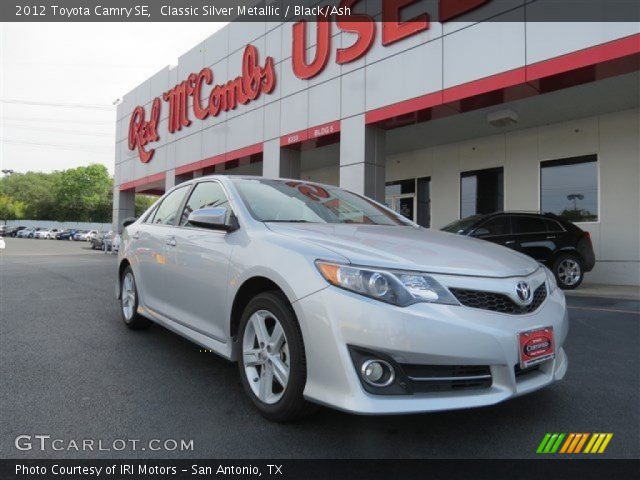2012 Toyota Camry SE in Classic Silver Metallic