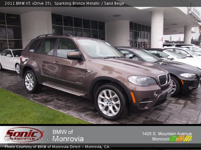 2011 BMW X5 xDrive 35i in Sparkling Bronze Metallic