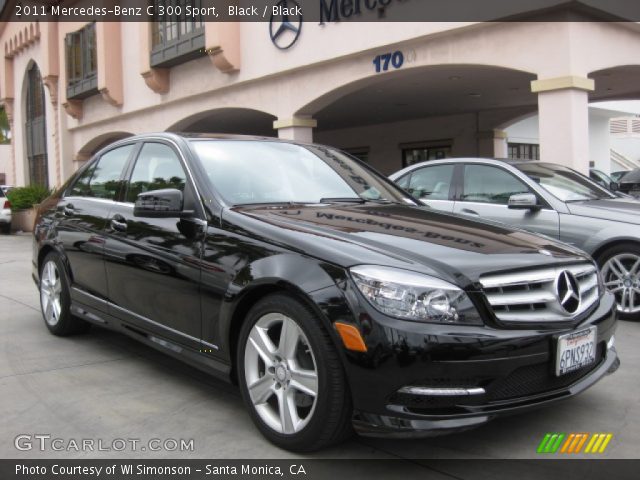 2011 Mercedes-Benz C 300 Sport in Black