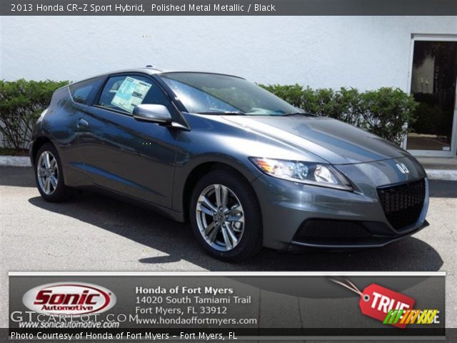 2013 Honda CR-Z Sport Hybrid in Polished Metal Metallic