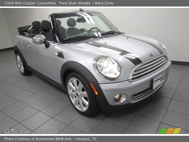 2009 Mini Cooper Convertible in Pure Silver Metallic