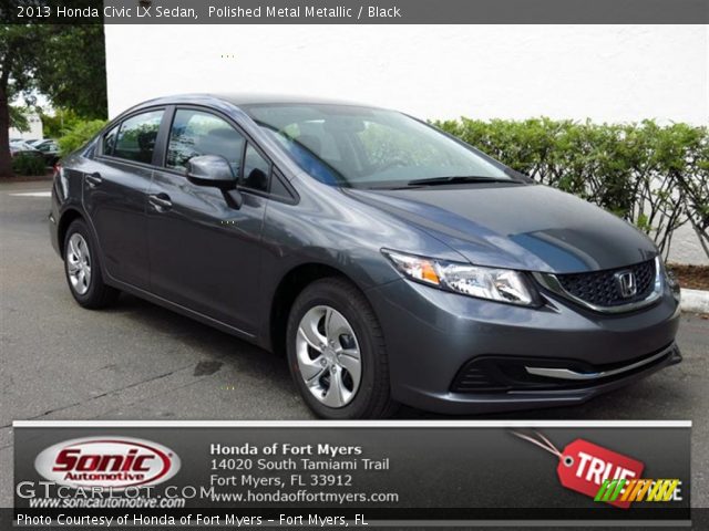 2013 Honda Civic LX Sedan in Polished Metal Metallic