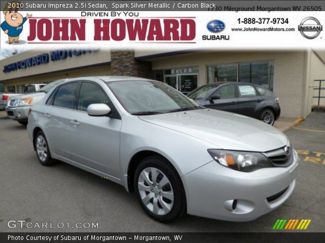 2010 Subaru Impreza 2.5i Sedan in Spark Silver Metallic