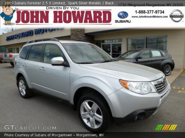 2009 Subaru Forester 2.5 X Limited in Spark Silver Metallic