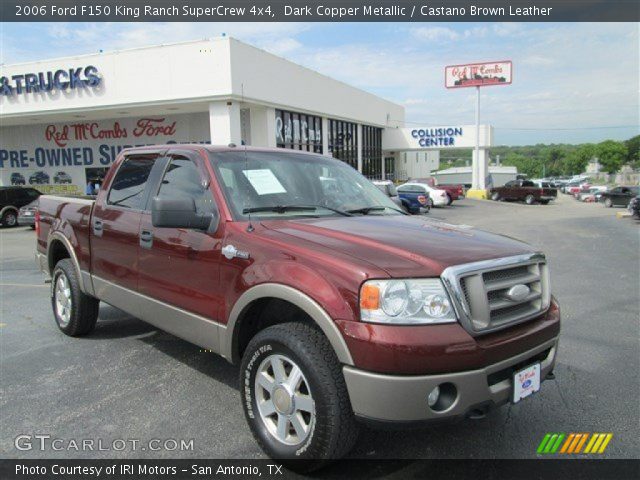 2006 Ford F150 King Ranch SuperCrew 4x4 in Dark Copper Metallic