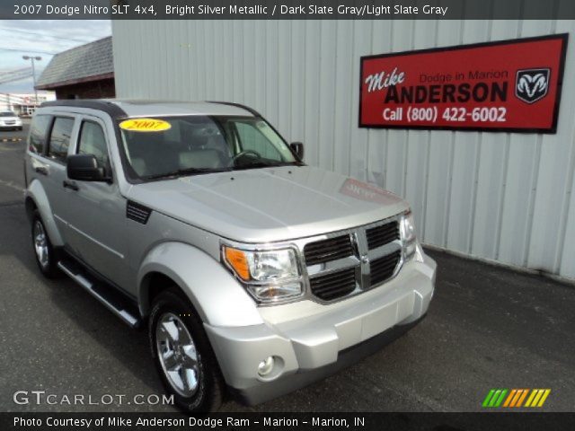 2007 Dodge Nitro SLT 4x4 in Bright Silver Metallic