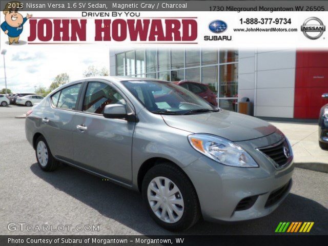2013 Nissan Versa 1.6 SV Sedan in Magnetic Gray