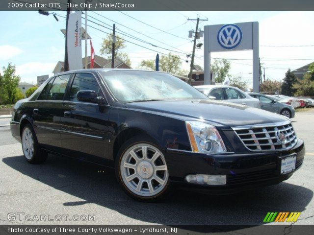 2009 Cadillac DTS  in Blue Chip