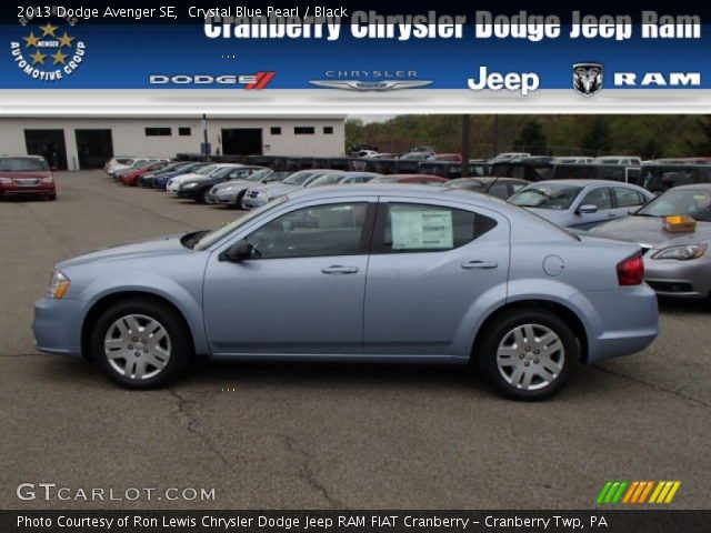 2013 Dodge Avenger SE in Crystal Blue Pearl