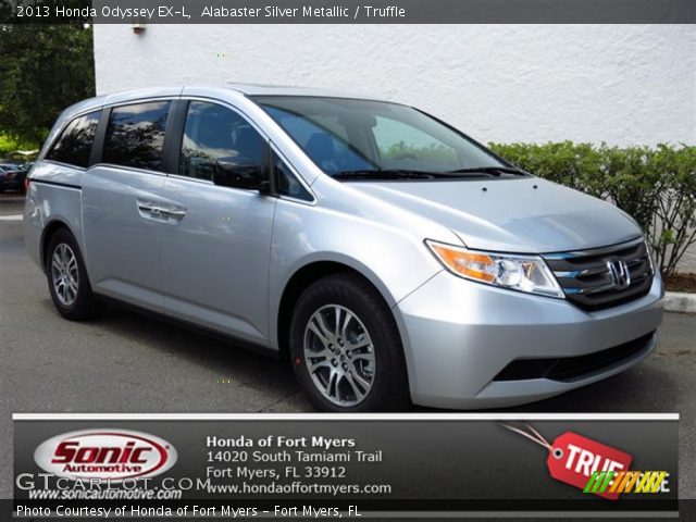 2013 Honda Odyssey EX-L in Alabaster Silver Metallic