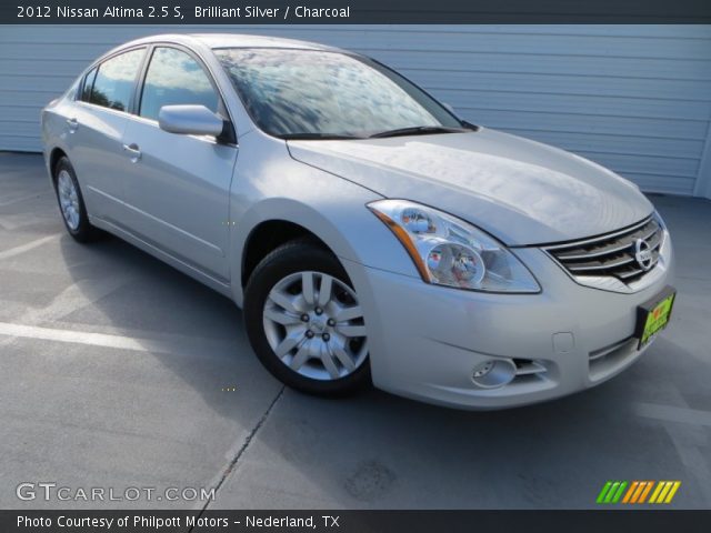 2012 Nissan Altima 2.5 S in Brilliant Silver