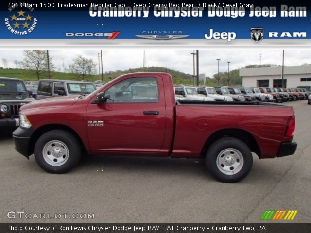 2013 Ram 1500 Tradesman Regular Cab in Deep Cherry Red Pearl