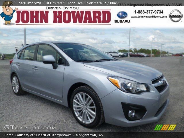 2013 Subaru Impreza 2.0i Limited 5 Door in Ice Silver Metallic