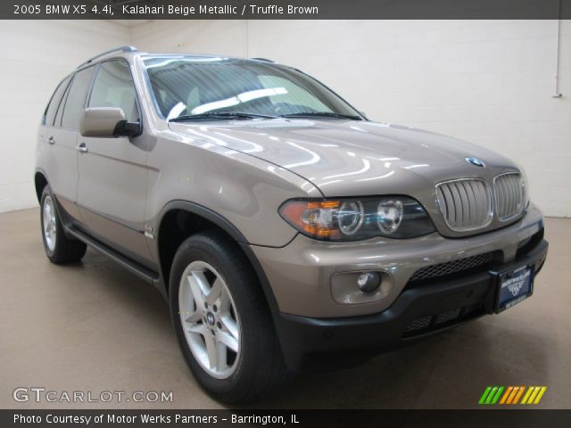 2005 BMW X5 4.4i in Kalahari Beige Metallic