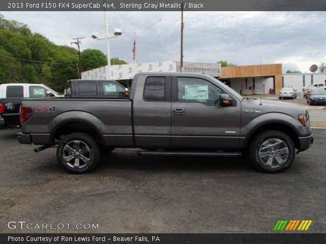 2013 Ford F150 FX4 SuperCab 4x4 in Sterling Gray Metallic
