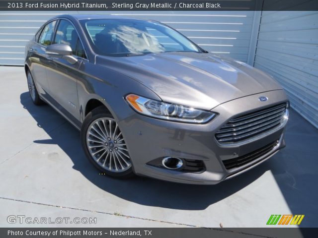 2013 Ford Fusion Hybrid Titanium in Sterling Gray Metallic