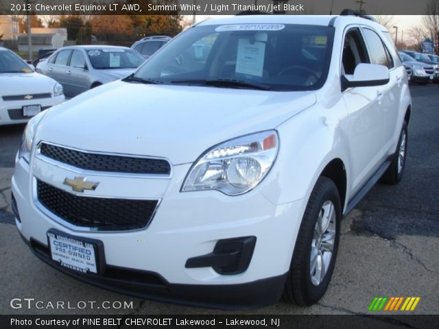 2013 Chevrolet Equinox LT AWD in Summit White