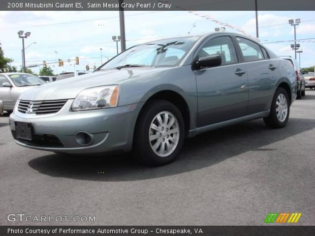 2008 Mitsubishi Galant ES in Satin Mesai Gray Pearl