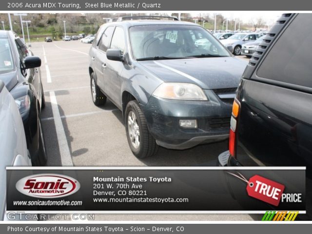 2006 Acura MDX Touring in Steel Blue Metallic