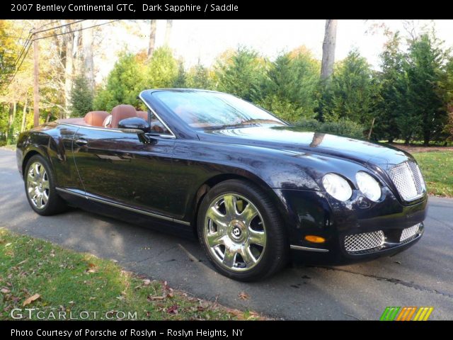 2007 Bentley Continental GTC  in Dark Sapphire