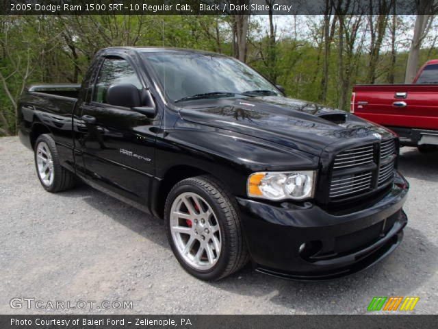 2005 Dodge Ram 1500 SRT-10 Regular Cab in Black